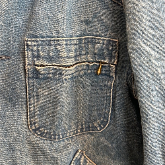 Men’s medium vintage 90s L.L. Bean Barn Chore Coat - Picture 3 of 6